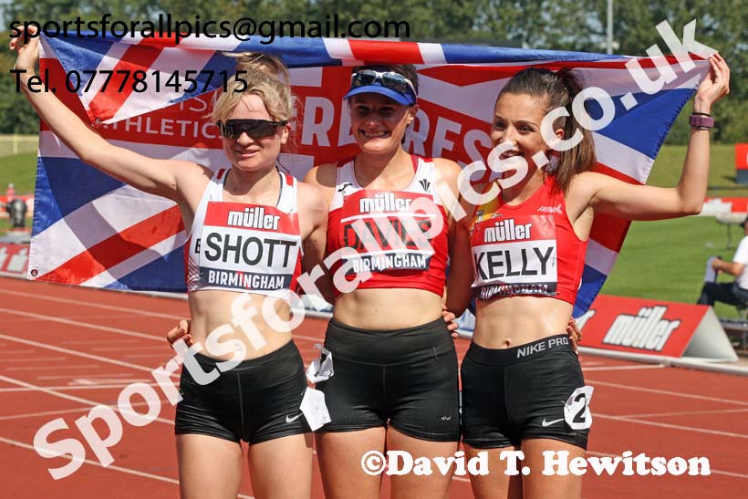 Womens 5000 metres walk, 2019 Muller British Championships, Alexander Stadium, Birmingham. Photo: David T. Hewitson/Sports for All Pics